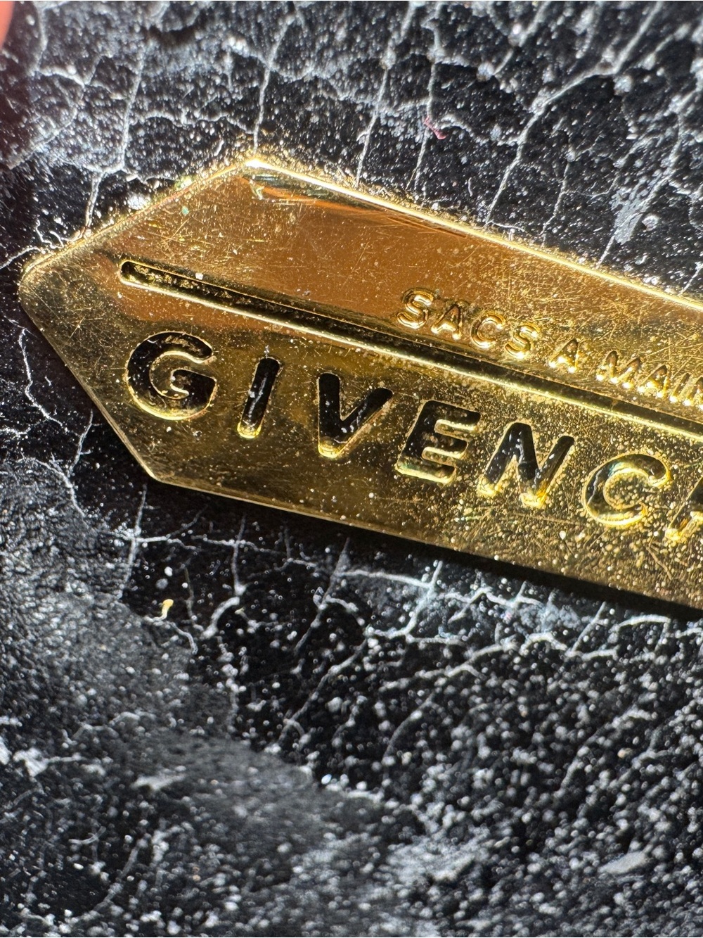 Givenchy Yellow Mini Top-Handle Bag with Gold Chain - Picture 3 of 4